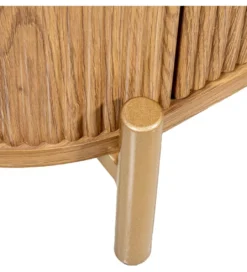 Stolik pod TV PAPATU 160 cm kolor dębu efekt marmuru*Exclusivas Clearance