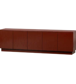 Stolik pod TV PENCIL drewno sosny wiśniowy*WOOOD New