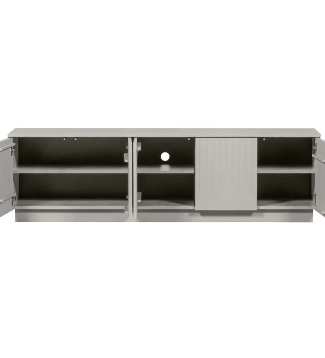 Stolik pod TV PENCIL drewno sosny mist*WOOOD Outlet