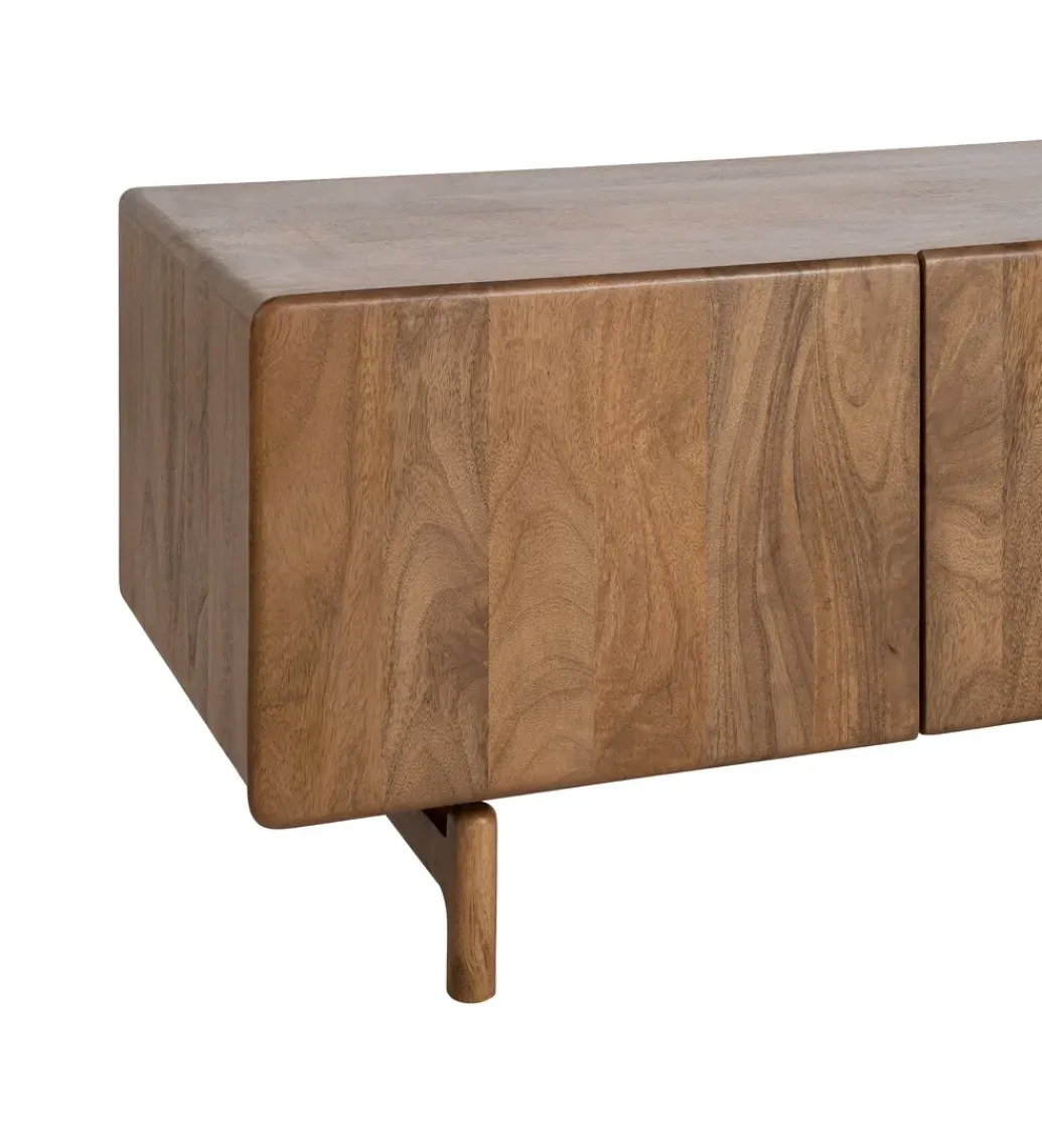 Stolik pod TV PERSOTON 160 cm drewno mango*Zona-Design Discount