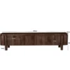 Stolik pod TV SALANO 210 cm drewno mango brązowego*LF-Design Discount