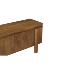 Stolik pod TV SALANO 210 cm drewno mango naturalna*LF-Design Clearance