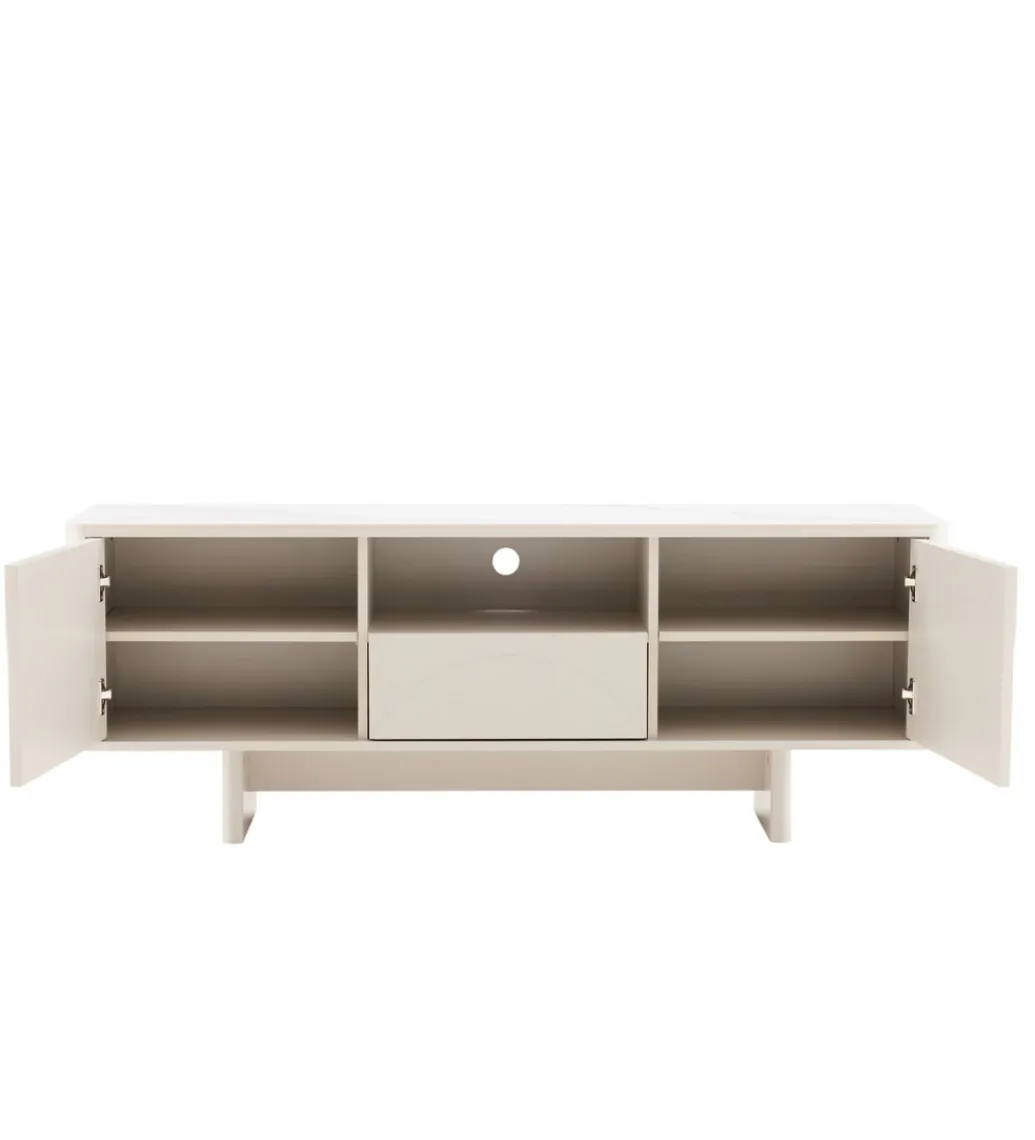 Stolik pod TV SAVOY 150 cm biały*Invicta Interior Best