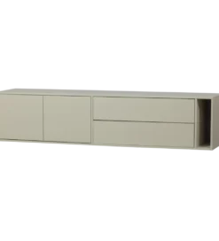 Stolik pod TV SETTLE 200 cm drewno sosny dust*WOOOD Sale