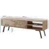 Stolik pod TV SIKAR 145 cm drewno mango*WOHNLING, GERMANY Hot