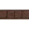 Stolik pod TV SUN 150 cm drewno teak brązowy*WOOOD Discount
