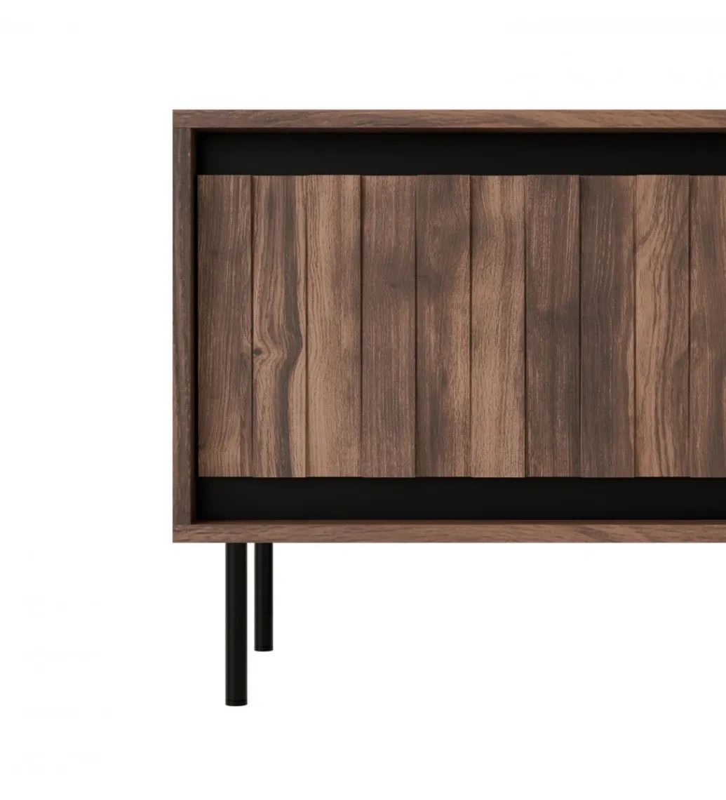 Stolik pod TV SWING 180 cm w optyce orzecha*Halmar New