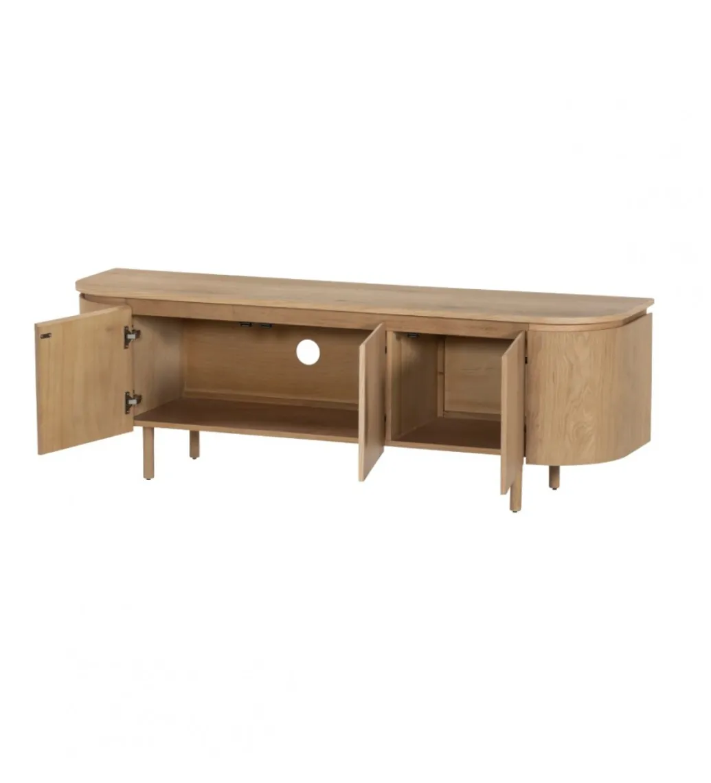 Stolik pod TV Tobago 170 cm naturalny*LF-Design Online