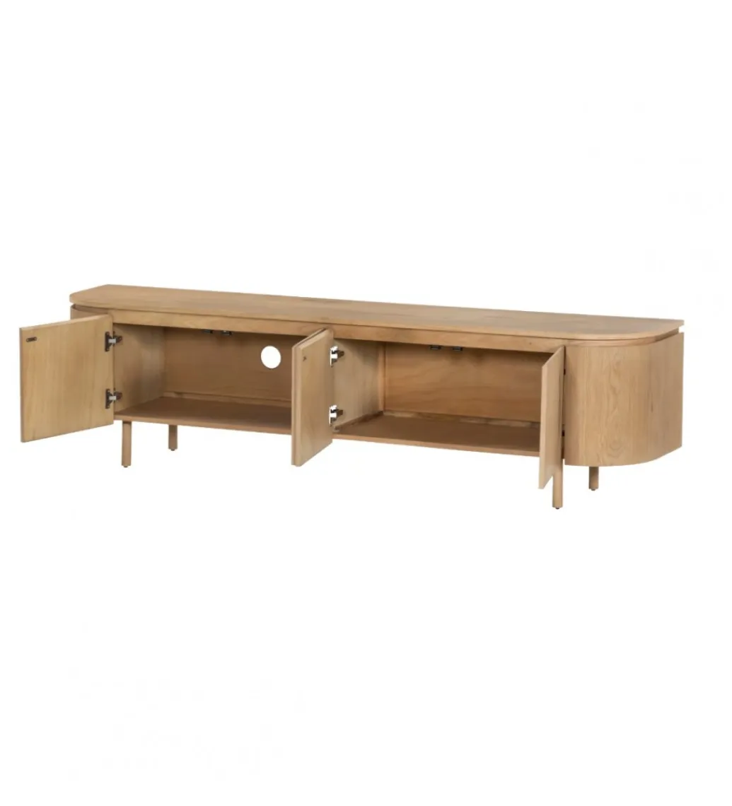 Stolik pod TV Tobago 210 cm naturalny*LF-Design New