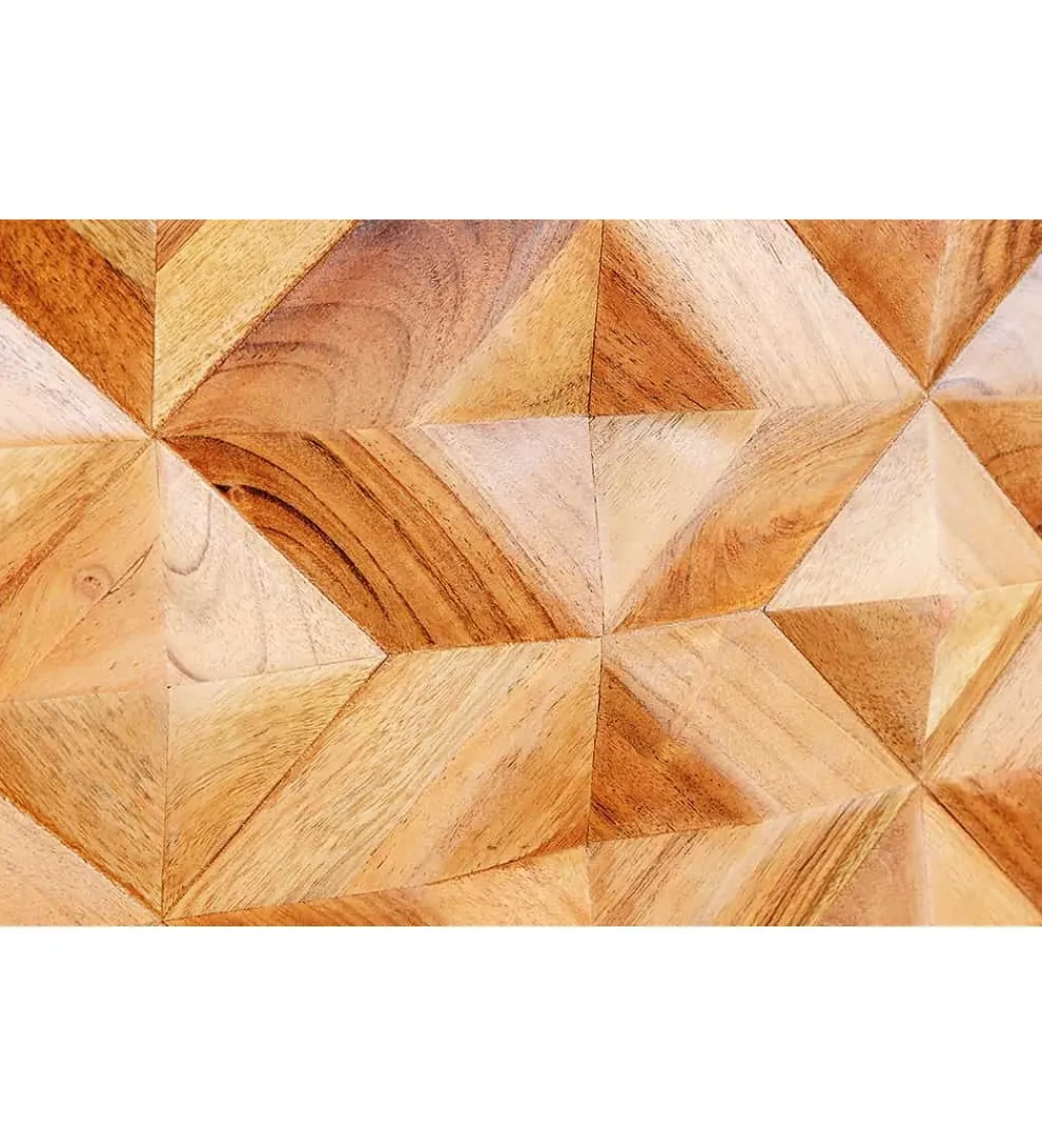 Stolik pod TV TROPEA 145 cm drewno akacja honey*Invicta Interior Clearance