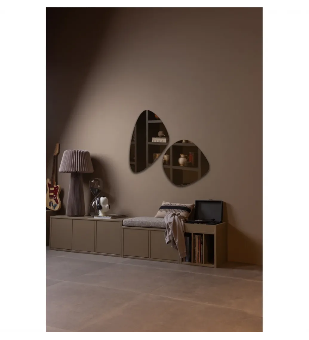 Stolik pod TV TURNER 120 cm drewno sosny mud*WOOOD Online