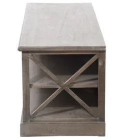 Stolik pod TV VALDES 120 cm naturalny*J-Line Sale
