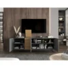 Stolik pod TV VANTA 160 cm antracytowy*Polski Design ML Clearance