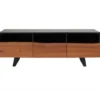 Stolik pod Tv Welden 140 cm drewno akacja*Invicta Interior New
