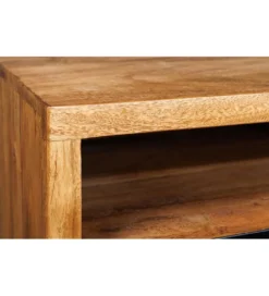 Stolik pod TV wiszący ARKTYKA Mammut 160 cm drewno akacja honey*Invicta Interior New