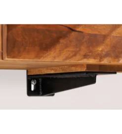 Stolik pod Tv wiszący DAVIDE Scorpion 160 cm drewno mango brąz*Invicta Interior Best