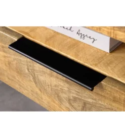 Stolik pod TV wiszący IRON CRAFT 160 cm drewno mango*Invicta Interior Best