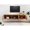 Stolik pod TV wiszący MYSTIC LIVING 160 cm drewno akacja*Invicta Interior Sale