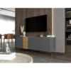 Stolik pod TV wiszący VANTA 160 cm antracyt mat*Polski Design ML Sale
