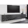 Stolik pod TV wiszący ZEUS Scorpion 200 cm drewno mango*Invicta Interior Best
