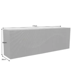 Stolik pod TV wiszący ZEUS Scorpion 177 cm drewno mango*Invicta Interior Online