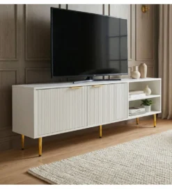 Stolik pod TV WOHNLING 150 cm biały*WOHNLING, GERMANY Best