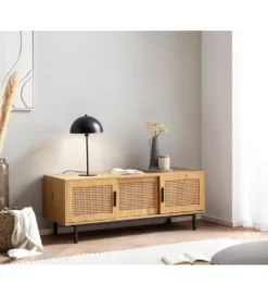 Stolik pod TV WOHNLING 120 cm w optyce dąb*WOHNLING, GERMANY