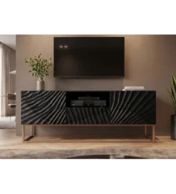 Stolik pod TV ZEUS Scorpion 160 cm drewno mango*Invicta Interior Sale