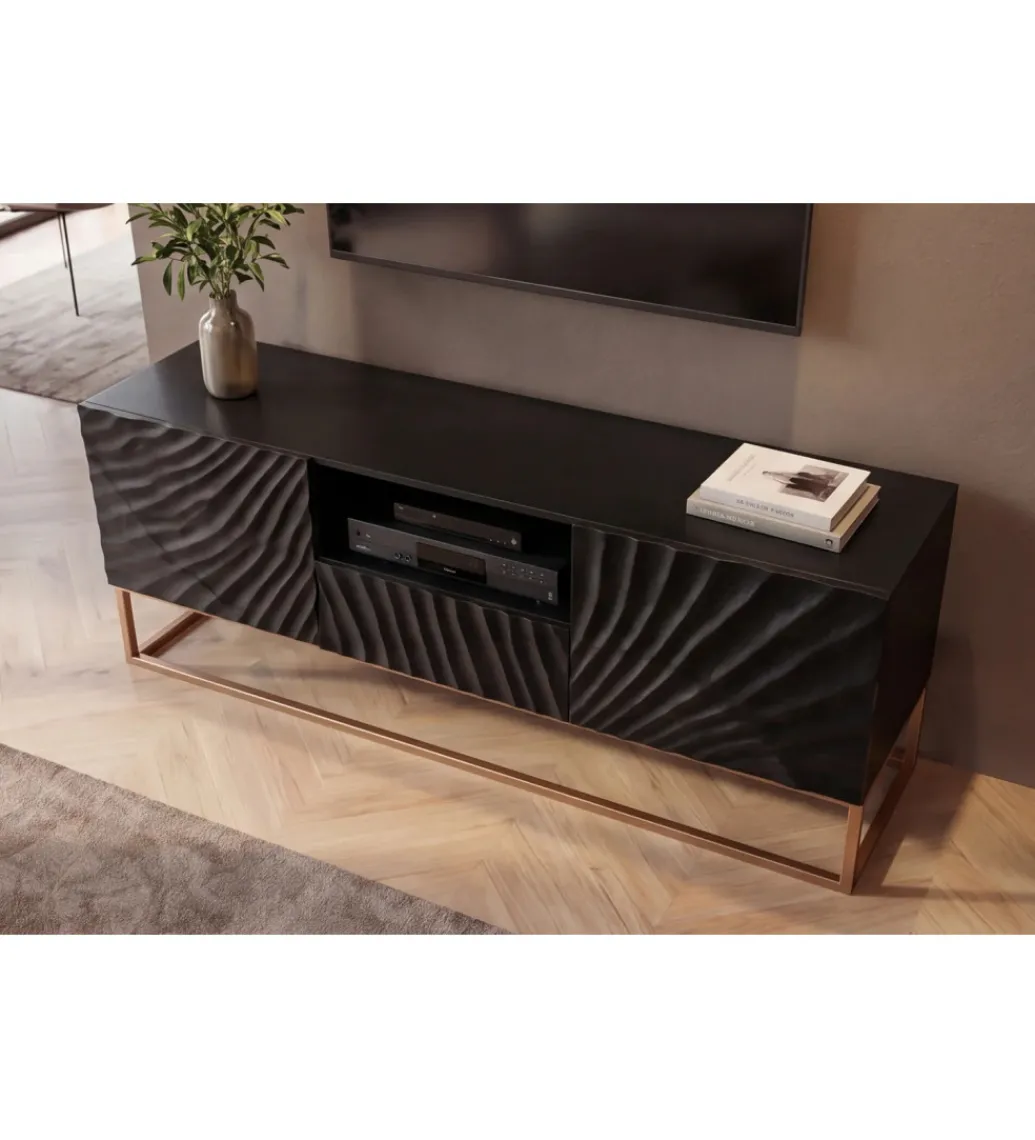 Stolik pod TV ZEUS Scorpion 160 cm drewno mango*Invicta Interior Sale