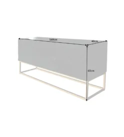 Stolik pod TV ZEUS Scorpion 160 cm drewno mango*Invicta Interior Sale
