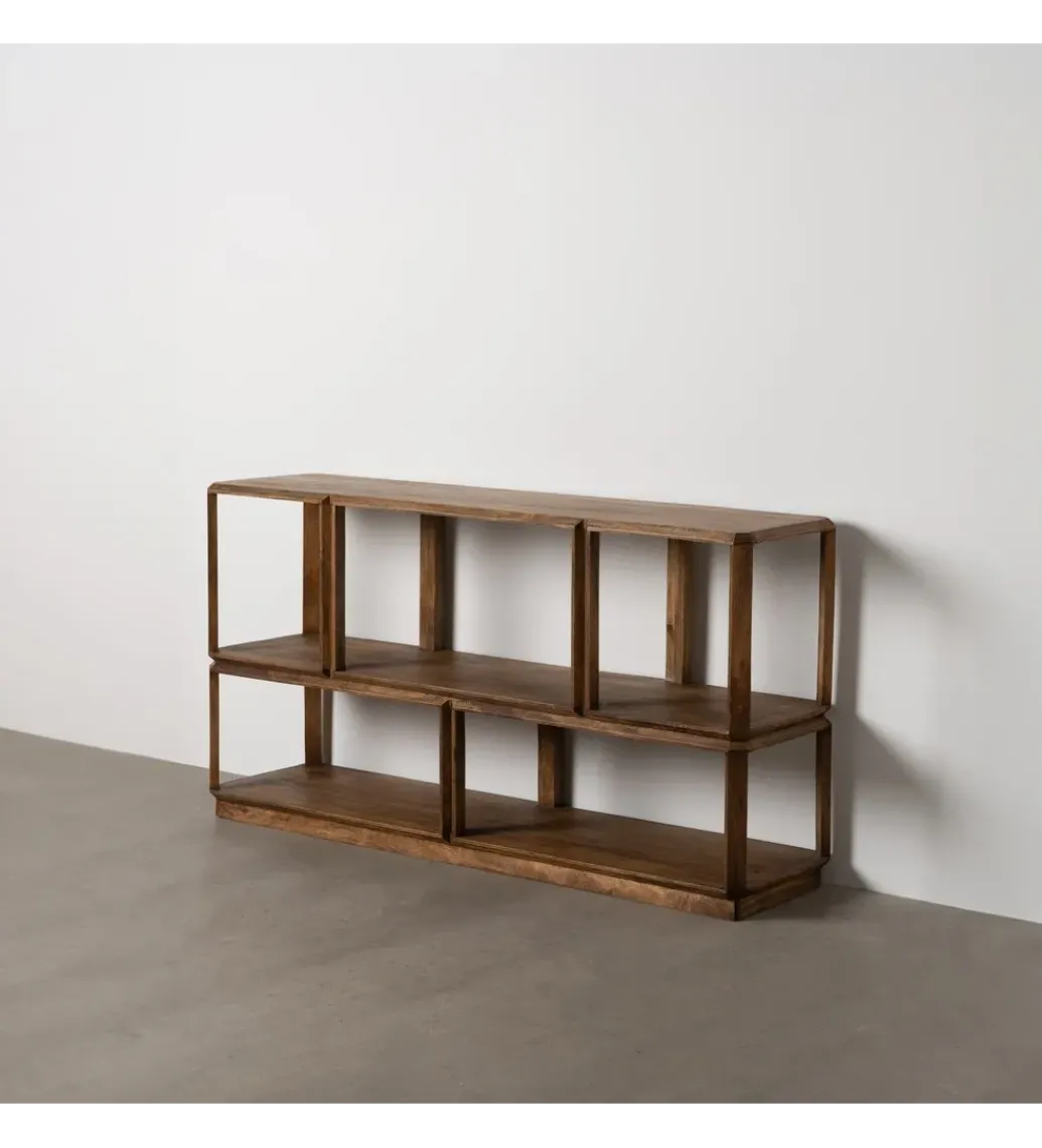 Stolik TV ONOIR 160 cm drewno mango brązowy*Zona-Design Sale