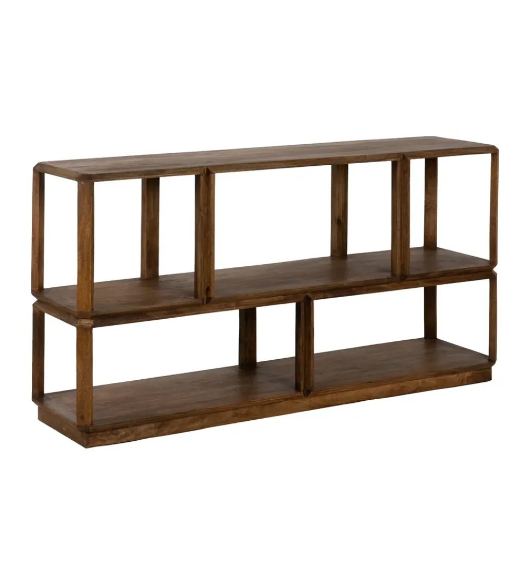 Stolik TV ONOIR 160 cm drewno mango brązowy*Zona-Design Sale