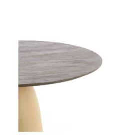 Stół PALMIRA 120 cm naturalny beżowy mat*L&L Outlet