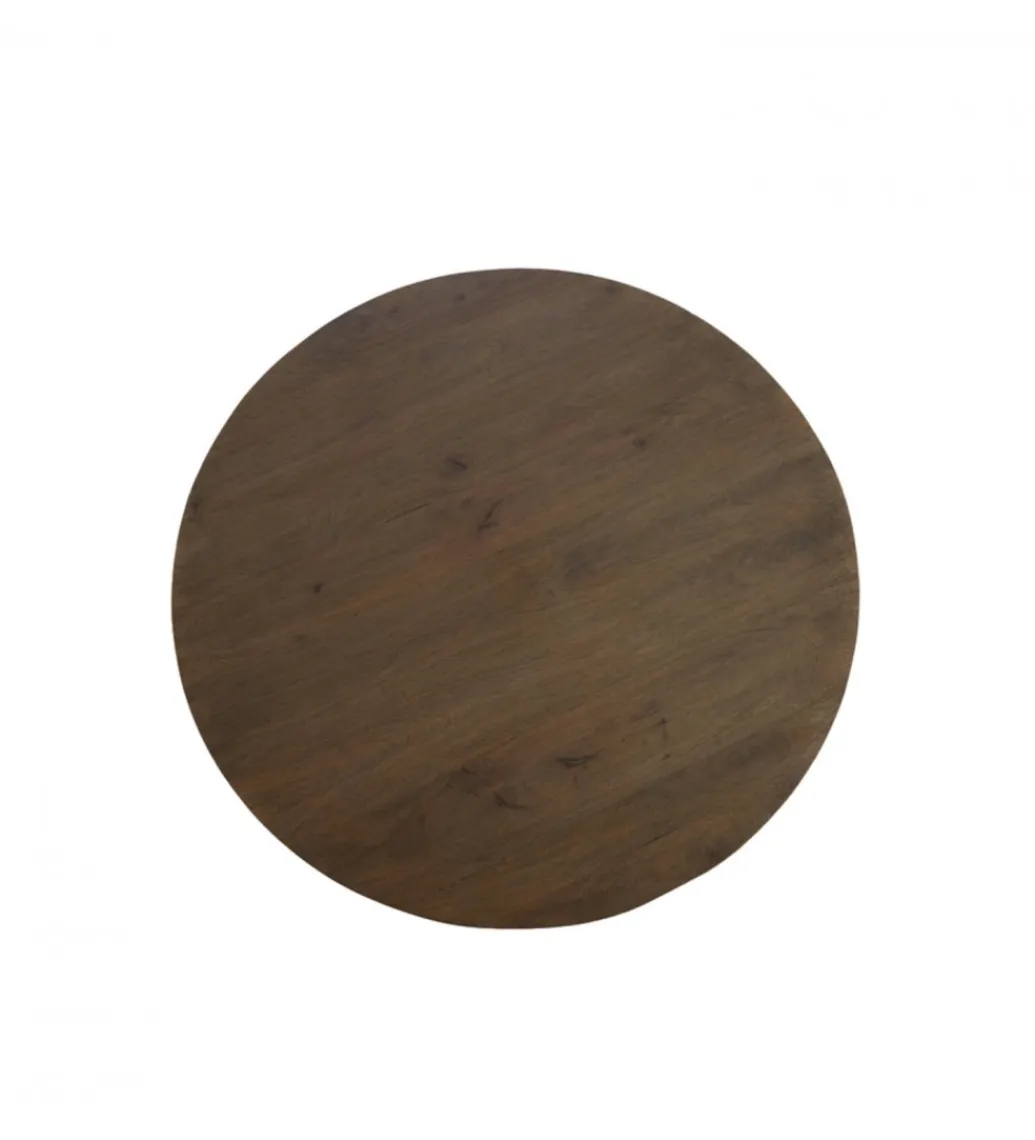 Stół PALMIRA 120 cm naturalny beżowy mat*L&L Outlet