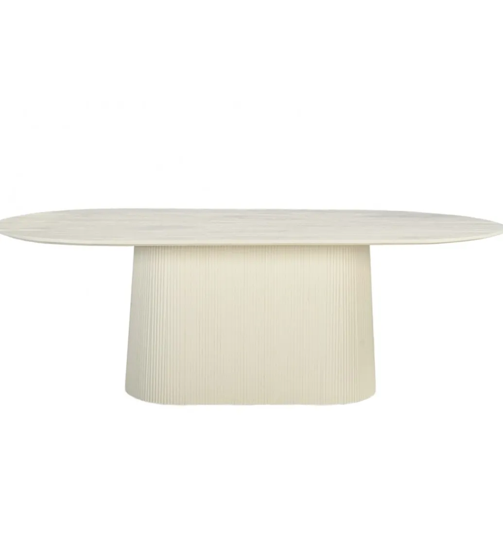 Stół PATO 230 cm drewno mango biała*LF-Design Discount