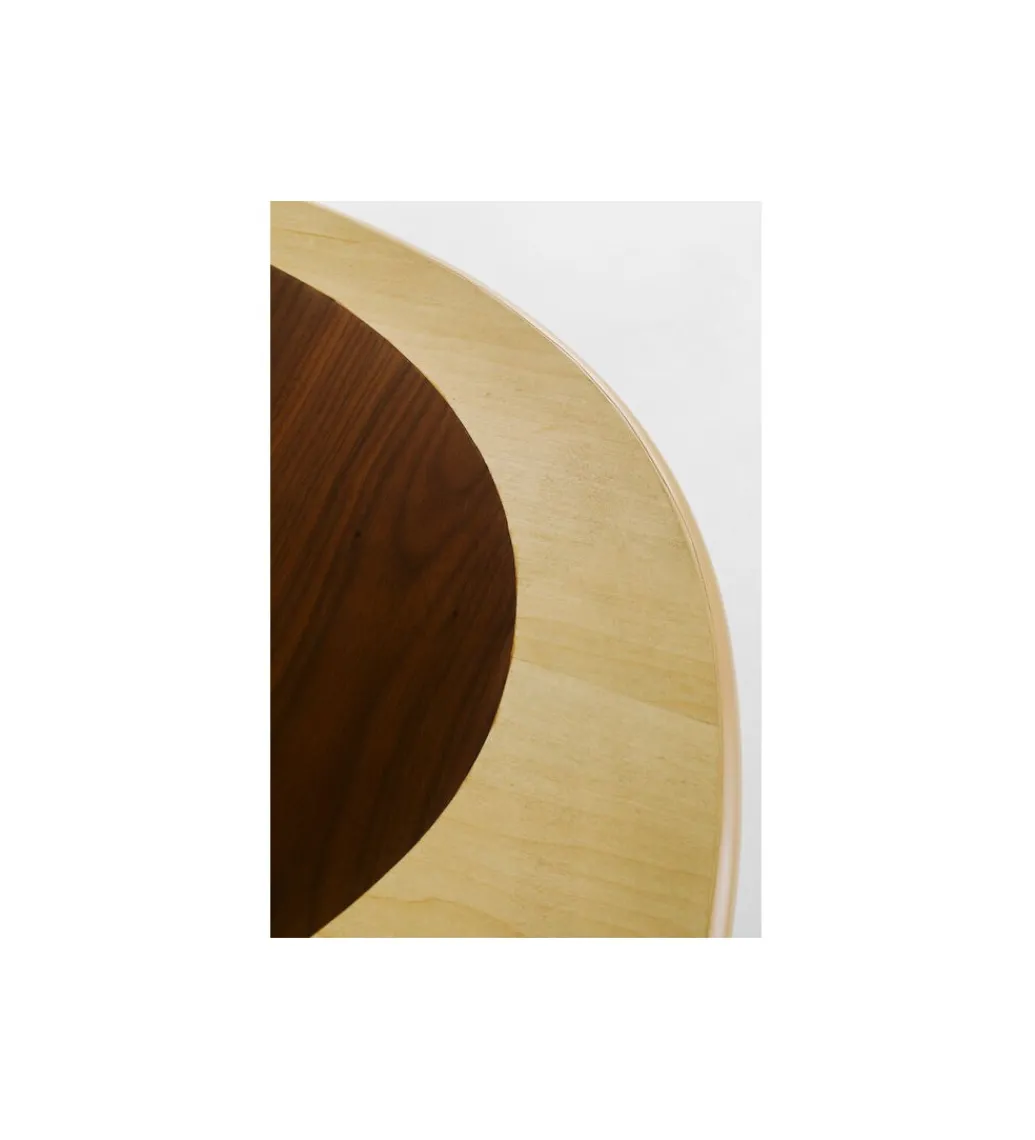 Stół PETAL 150 x 90 cm naturalny czarny*KARE Sale