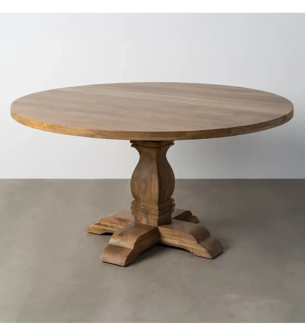 Stół POKERY 150 cm drewno mango naturalny*Zona-Design Online