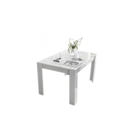 Stół PRISMA 137 Cm - 185 Cm Biały*MCA Linia Włoska Sale