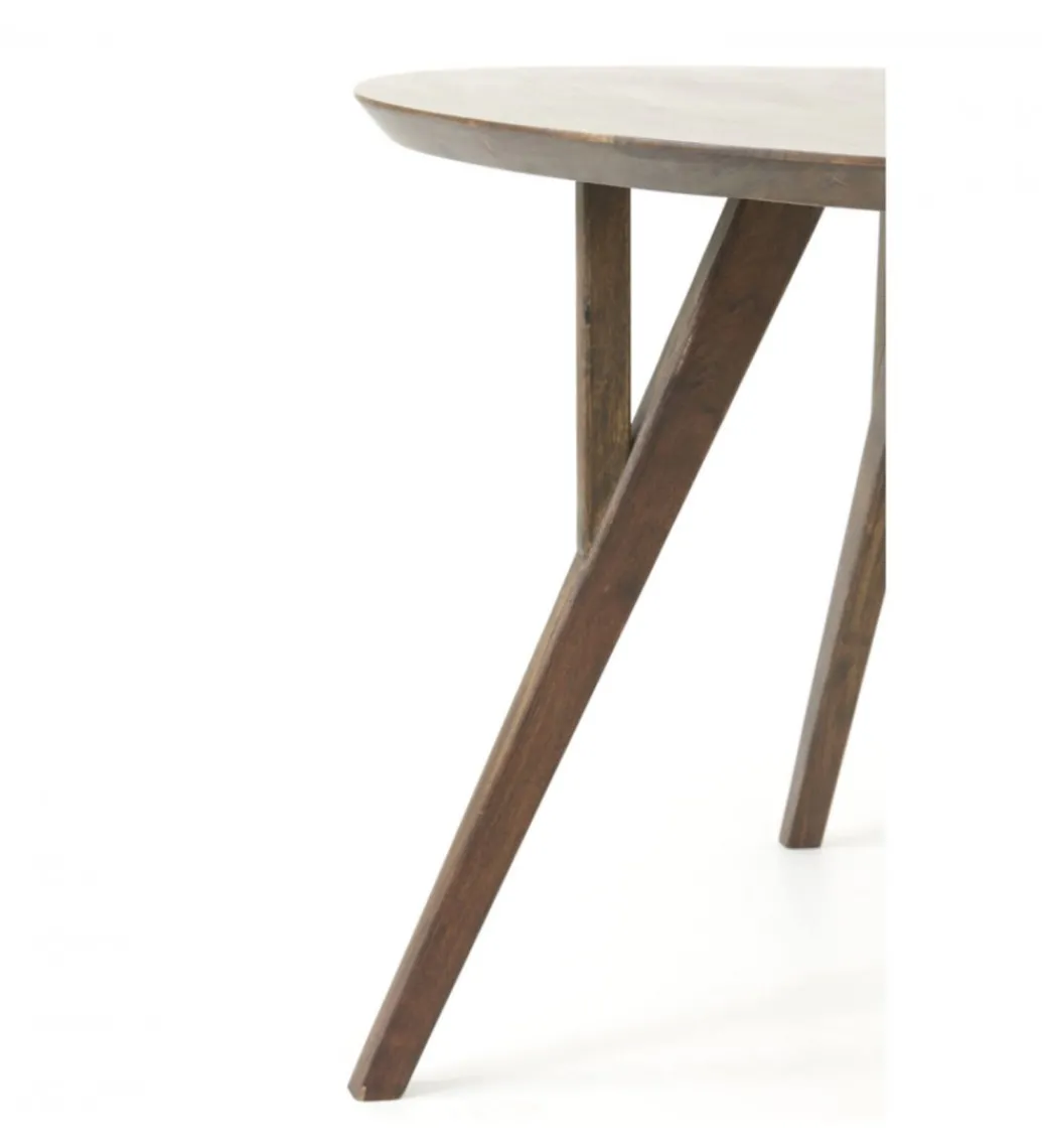 Stół QUENZA 120 cm drewno akcja*Zona-Design.pl New