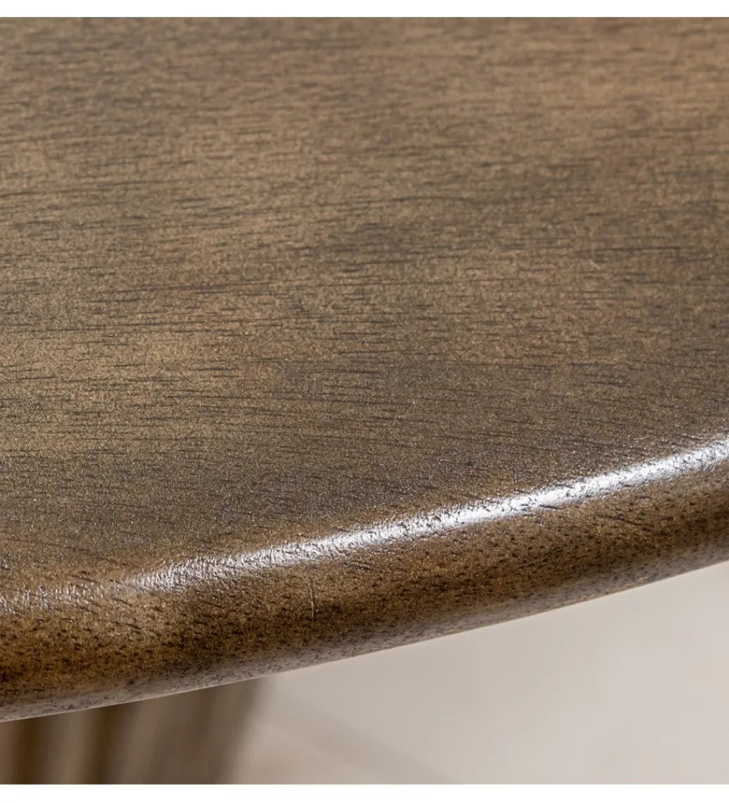 Stół RACTA 120 cm drewno mango brązowy*Exclusivas Best