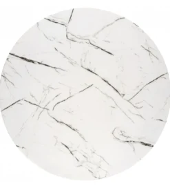 Stół RAYMOND II 100 cm w optyce białego marmuru*Halmar Discount