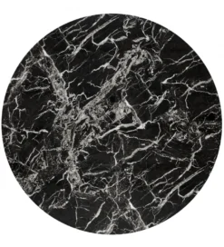 Stół RAYMOND II 100 cm w optyce czarnego marmuru*Halmar Outlet
