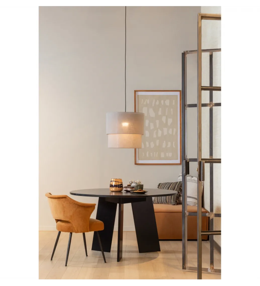 Stół RHONDA 129 cm czarny*WOOOD Online