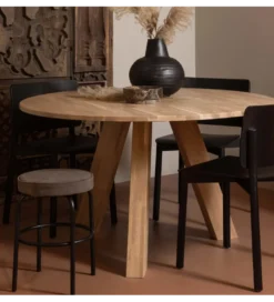 Stół RHONDA 129 cm naturalny*WOOOD Outlet