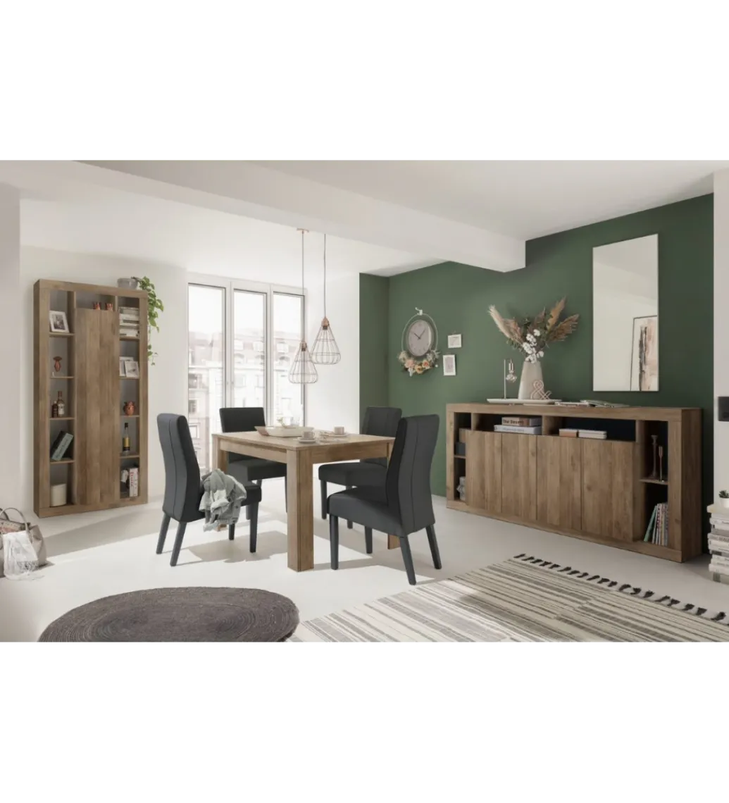Stół RIMINI 180 cm w kolorze dąb Mercure*MCA Linia Włoska Outlet