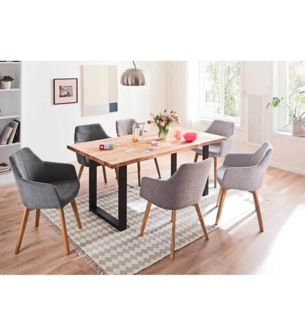 Stół ROCKFORD z drewna Dąb Dziki w rozmiarze 160 cm, 180 i 200 cm*MCA Outlet