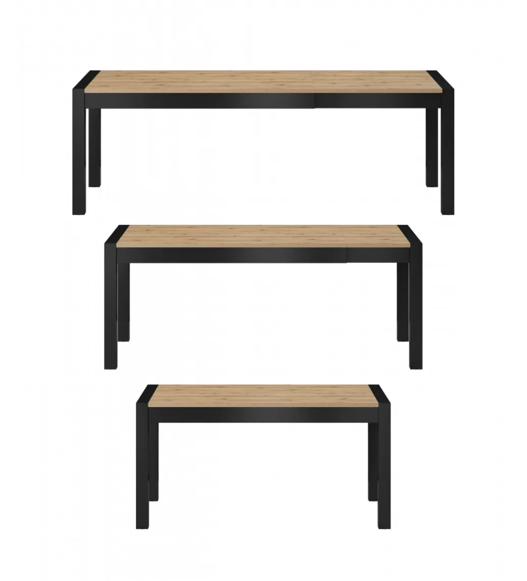 Stół Rozkładany AKTIV 160 cm - 240 cm w optyce dąb Taurus*Helvetia Outlet