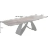 Stół rozkładany AMININ 180 cm - 260 cm ceramika w optyce marmuru*Invicta Interior Sale