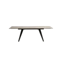 Stół rozkładany AMSTERDAM od 160 do 240 cm ceramika czarna szkło*KDesign Clearance