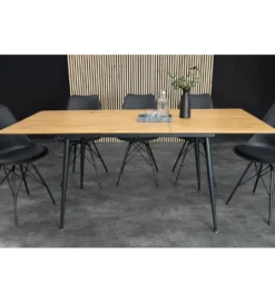 Stół rozkładany APARTMENT od 120 do 160 cm naturalny*Invicta Interior